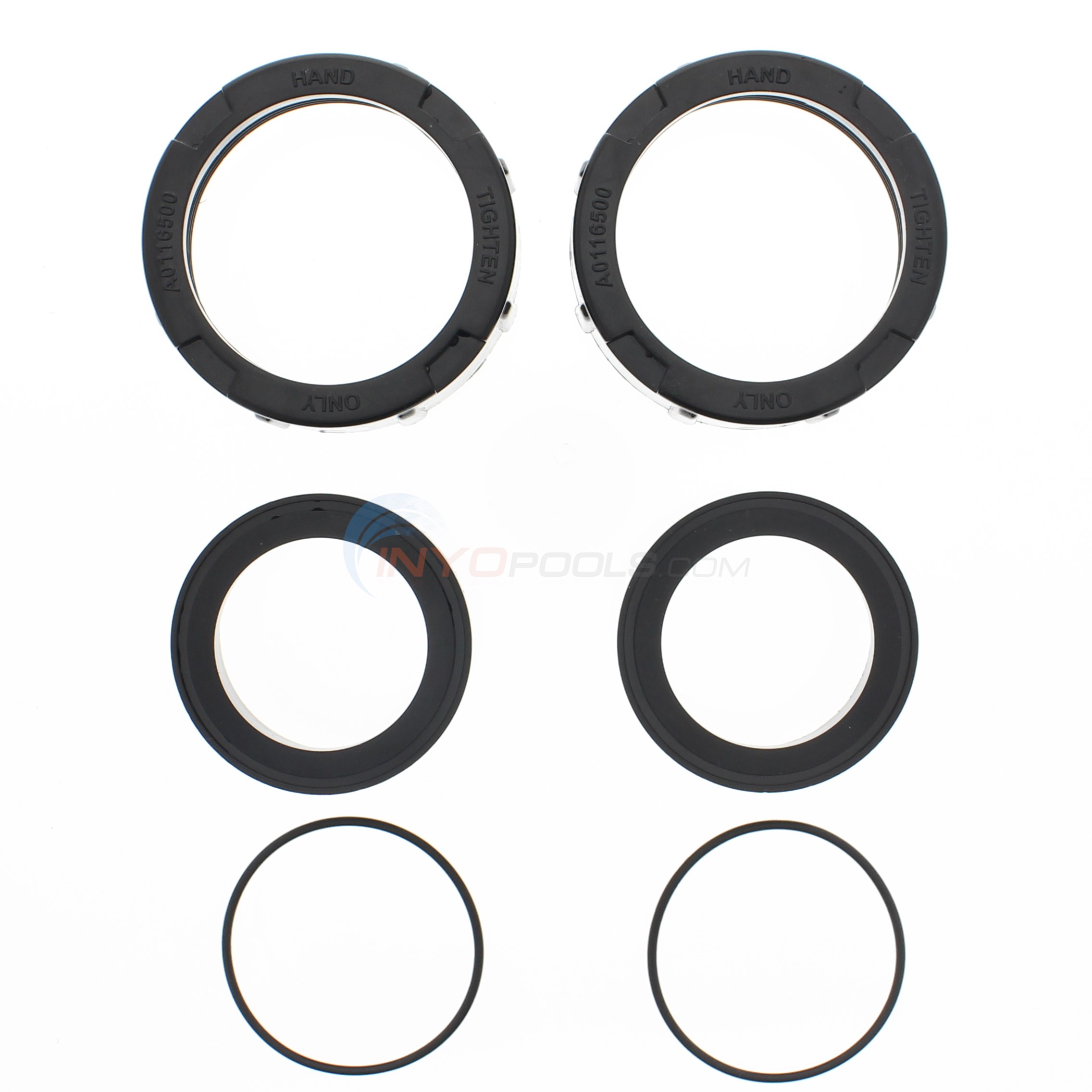 Jandy Coupling Nut Kit w/compression & Gaskit (2) (R0327300)