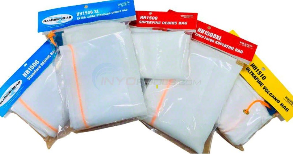 HammerHead Replacement Filter Bags - All Models Diagram