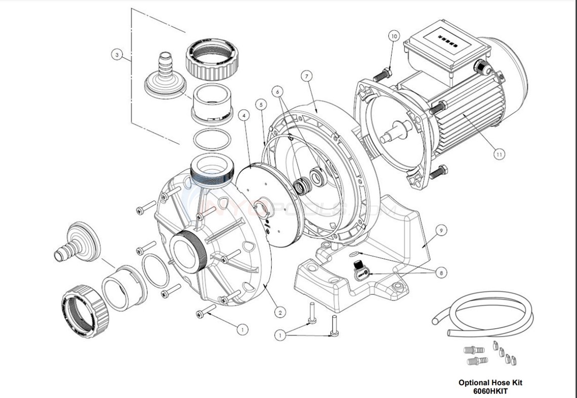 Hayward Booster Pump 300 Diagram