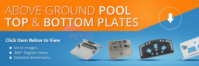 Post top plates Trinidad Above Ground Pool Parts priced each 