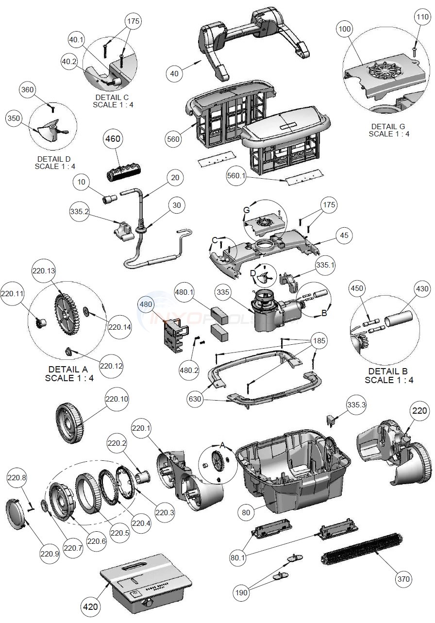 Breeze 4WD Parts INYOPools
