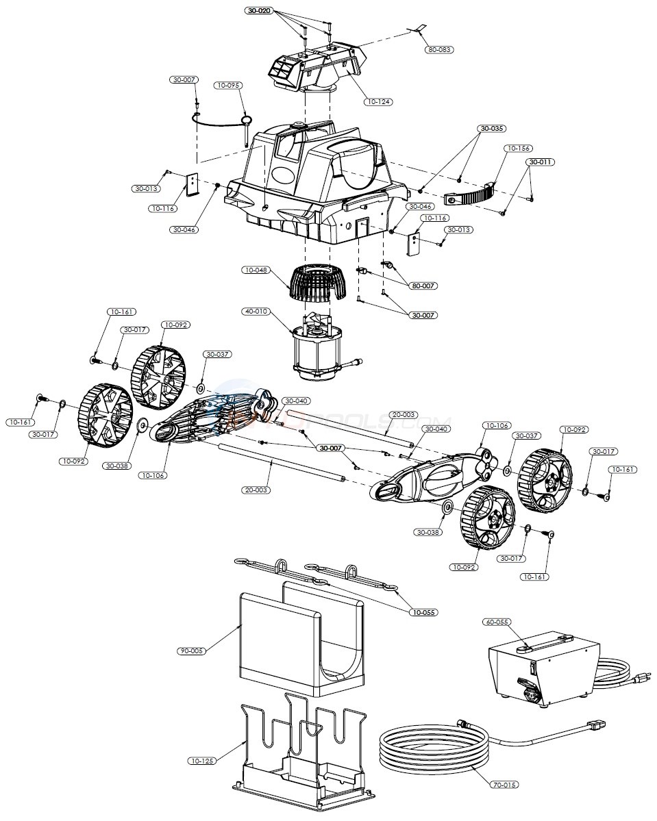 Pool Rover Sport Diagram