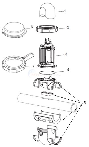 AquaPure Ei Series Cell Parts - INYOPools.com AquaPure Ei Series Cell Parts - INYOPools.com