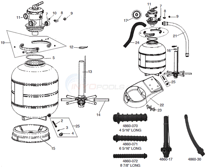 Astral Millenium Top Mount Sand Parts