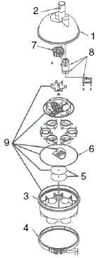 A & A Manufacturing Top Feed - 5 & 6 Port Tsunami Valve