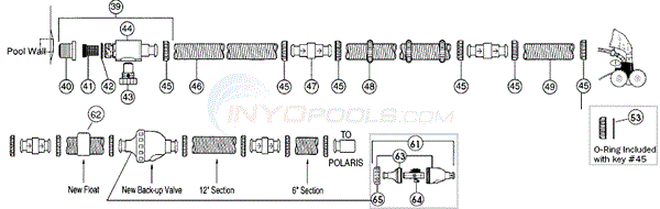 polaris hose connector