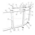 Constellation 15'x30' Oval 54" Wall (Resin Top Rail, Steel Upright ...