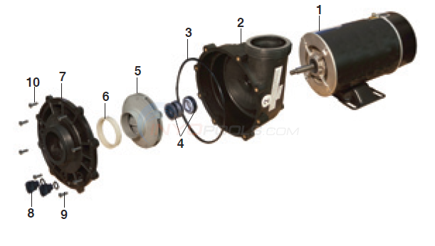 Custom Molded Products Pump Parts - INYOPools.com