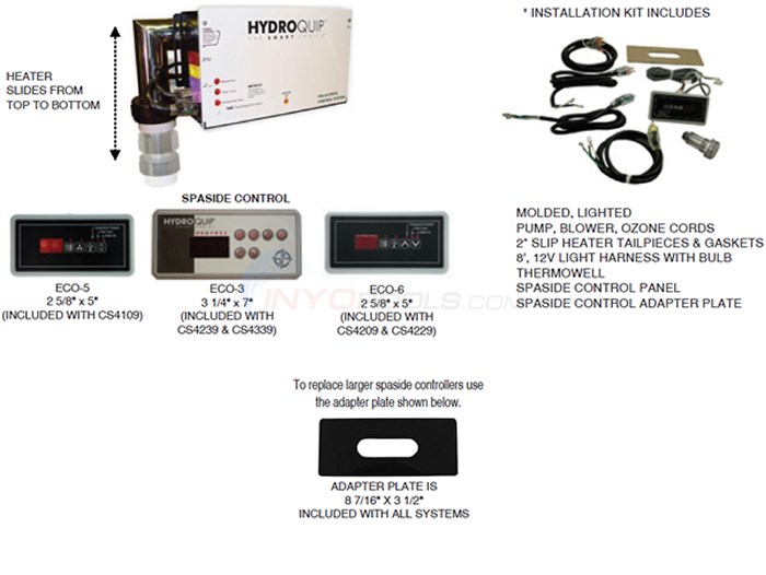 Hydroquip CS4000 (Electronic) Slide Series Diagram