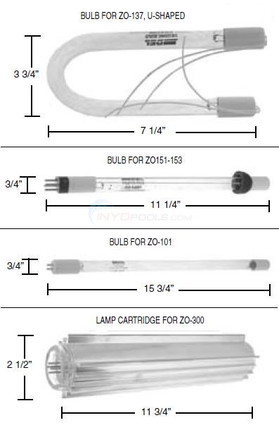 Del Ind. Replacement Bulbs Diagram