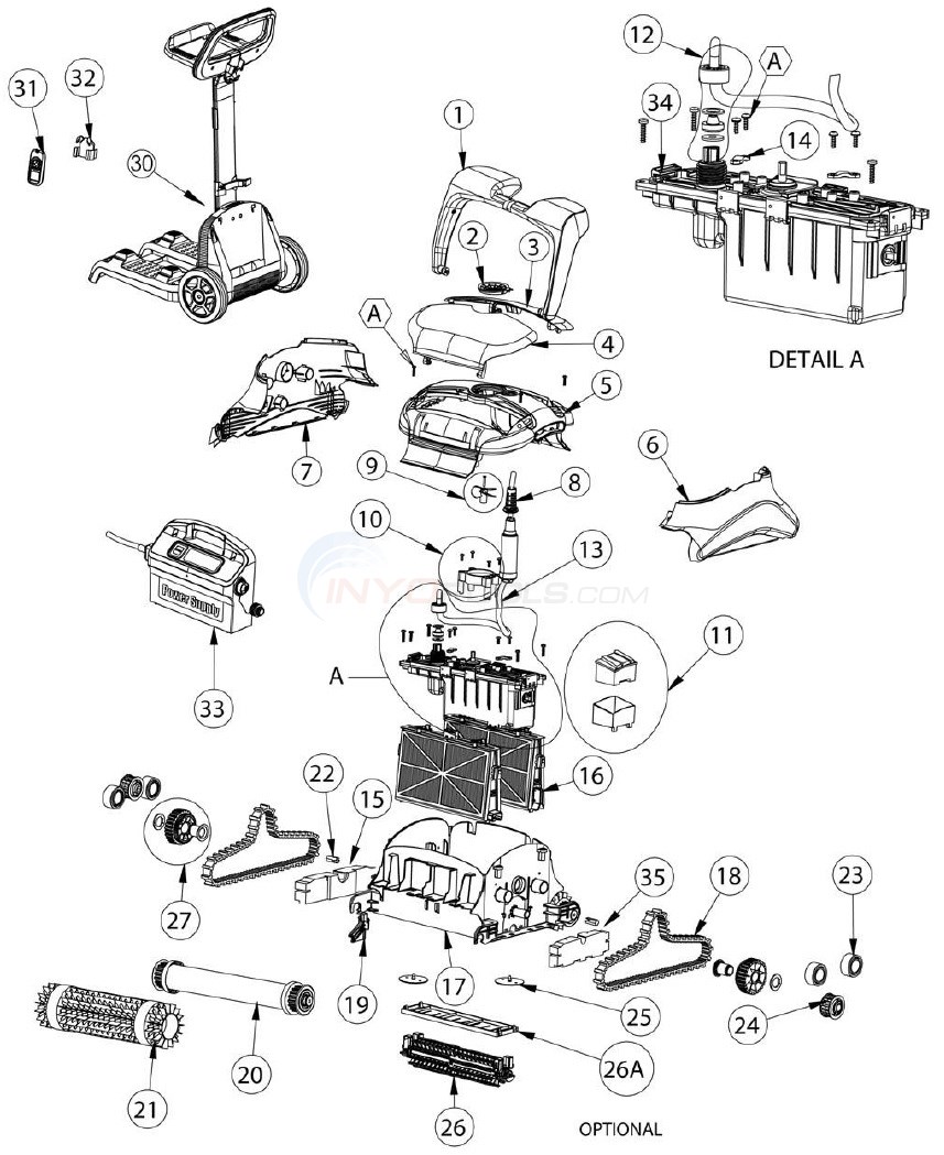 Maytronics Dolphin C3 Parts