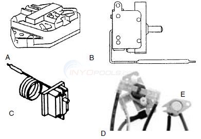 Electric Heater High Limit Switch Parts - INYOPools.com