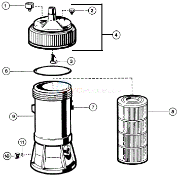 Hayward Easy Clear A.G. Filter Diagram