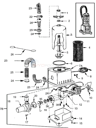 Muskin Cartridge Filter Systems Parts - INYOPools.com