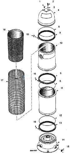 Sta-Rite Separation Tank  Diagram