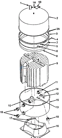 Sta-Rite/SwimQuip DES Stainless D.E.  Diagram
