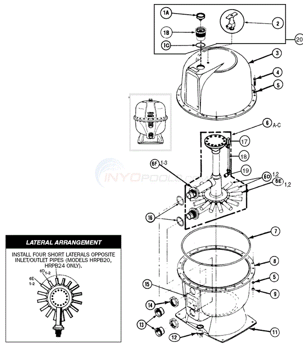 StaRite/Swimquip HRP 01B Series Parts