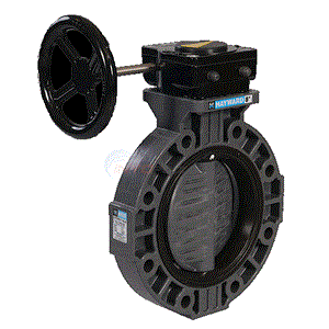 Hayward BY Series Butterfly Valve Liner & Seal Kit Diagram