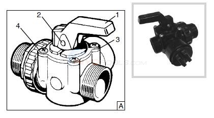 Hayward SP-727 Perflex Valve Parts Diagram