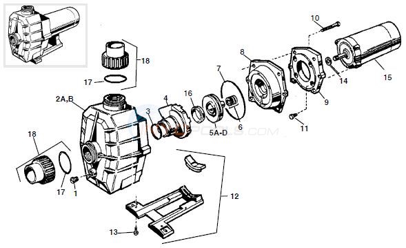 Hayward Super Spa Diagram