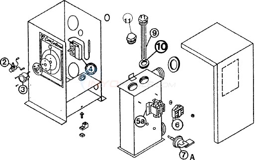 Hayward C-SPA XI Series Diagram