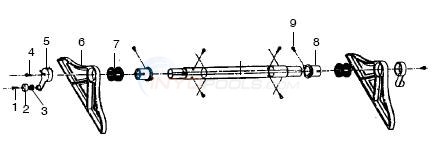 Horizon In Ground Solar Reel HV-10 Model Diagram