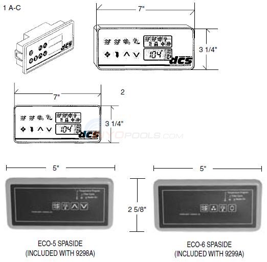 HT-2 Series Controls Diagram