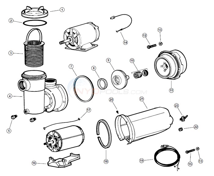 Jacuzzi L3 & L25 Series Diagram