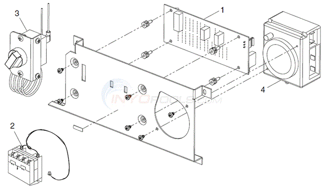Jandy Pool Link Dual Timer Module Parts - INYOPools.com
