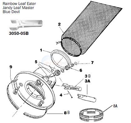 Leaf Vacuums - Various Makes Diagram