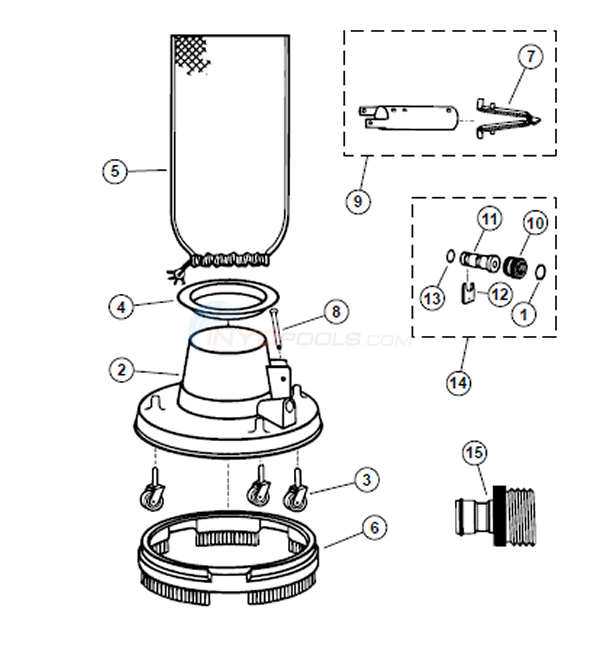 Jandy Leaf Master Parts