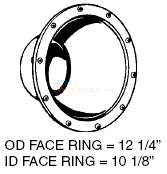 Hayward Stainless Steel Vinyl Niche Diagram