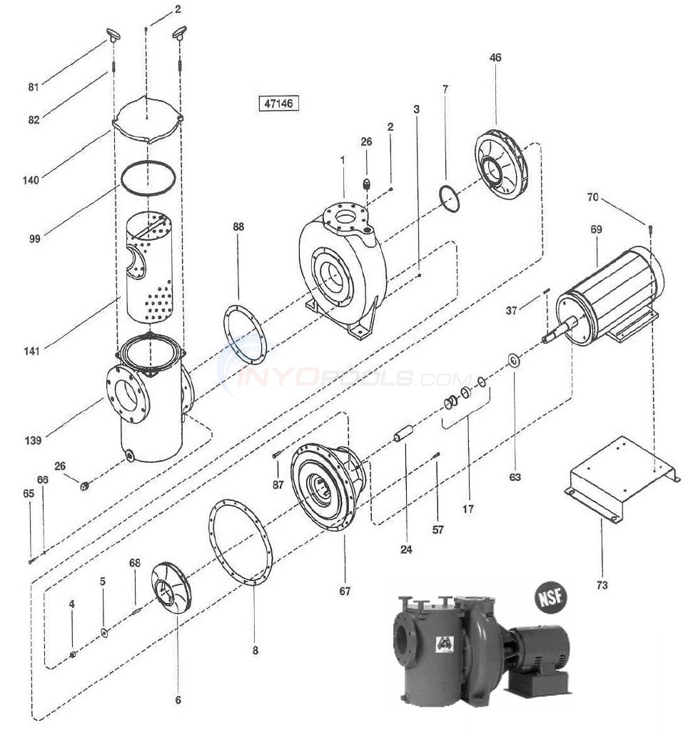 Jurop LC420 Vacuum Pump - Pumps and Parts