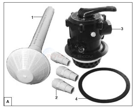 Musking / Zodiac Top Mount 1-1/2" Replacement, H72311 Diagram