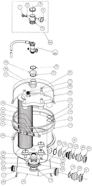 Pac Fab Sea Horse Fiberglass Cart Diagram