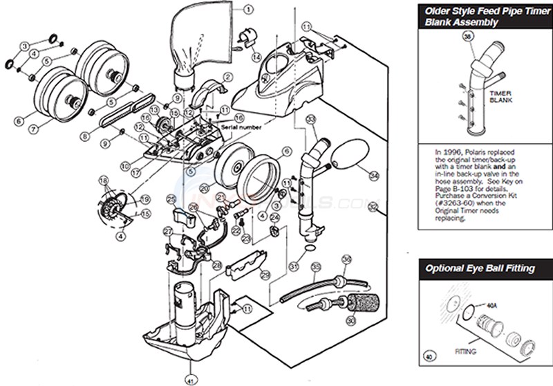 Polaris 360 Head Diagram