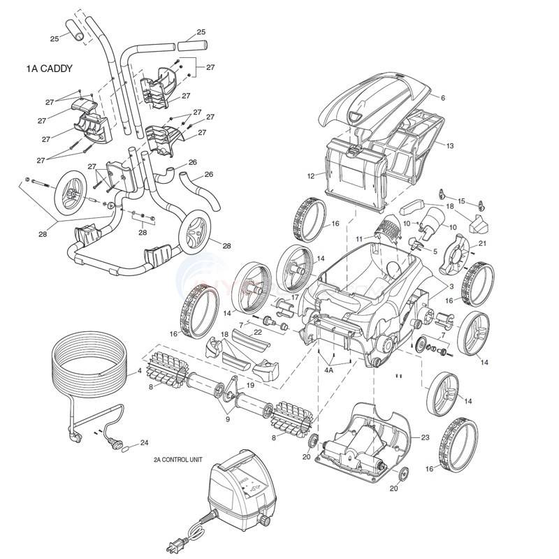 Polaris 9400 Sport Robotic Cleaner Parts - INYOPools.com Polaris 9400 Sport Robotic Cleaner Parts - INYOPools.com