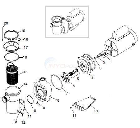 Premier 456 B/N Series Pump Diagram