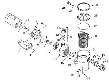 Premier 556N Series Pump Diagram