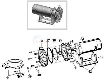 Hayward Booster Pump Model 5060 Diagram