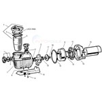 Hayward NorthStar SP4000 Series Pump (1998-2007) Parts ...