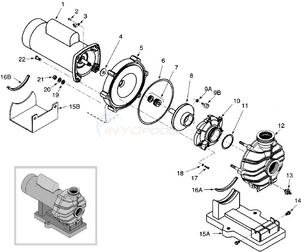 Sta-Rite Dyna-Jet Pump Diagram