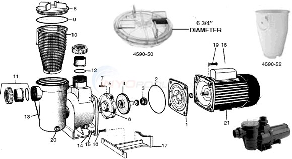 Waterco Supatuf Pump Diagram