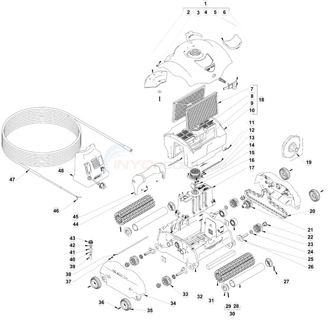 Hayward SharkVac XL Parts - INYOPools.com