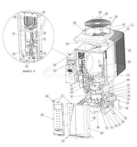 ThermalFlo Heat Pump Replacement Parts Models 460912, 460913, 460914, 460915, 460922 Diagram