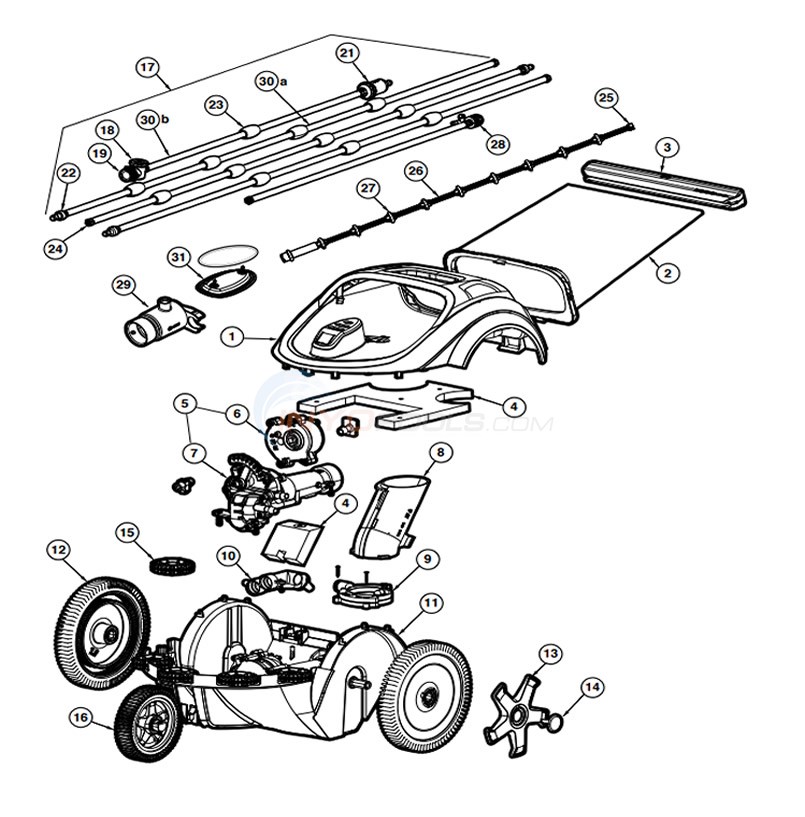 Hayward TriVac 700 Diagram