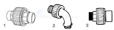 Full Flo Self Aligning Unions Parts - INYOPools.com