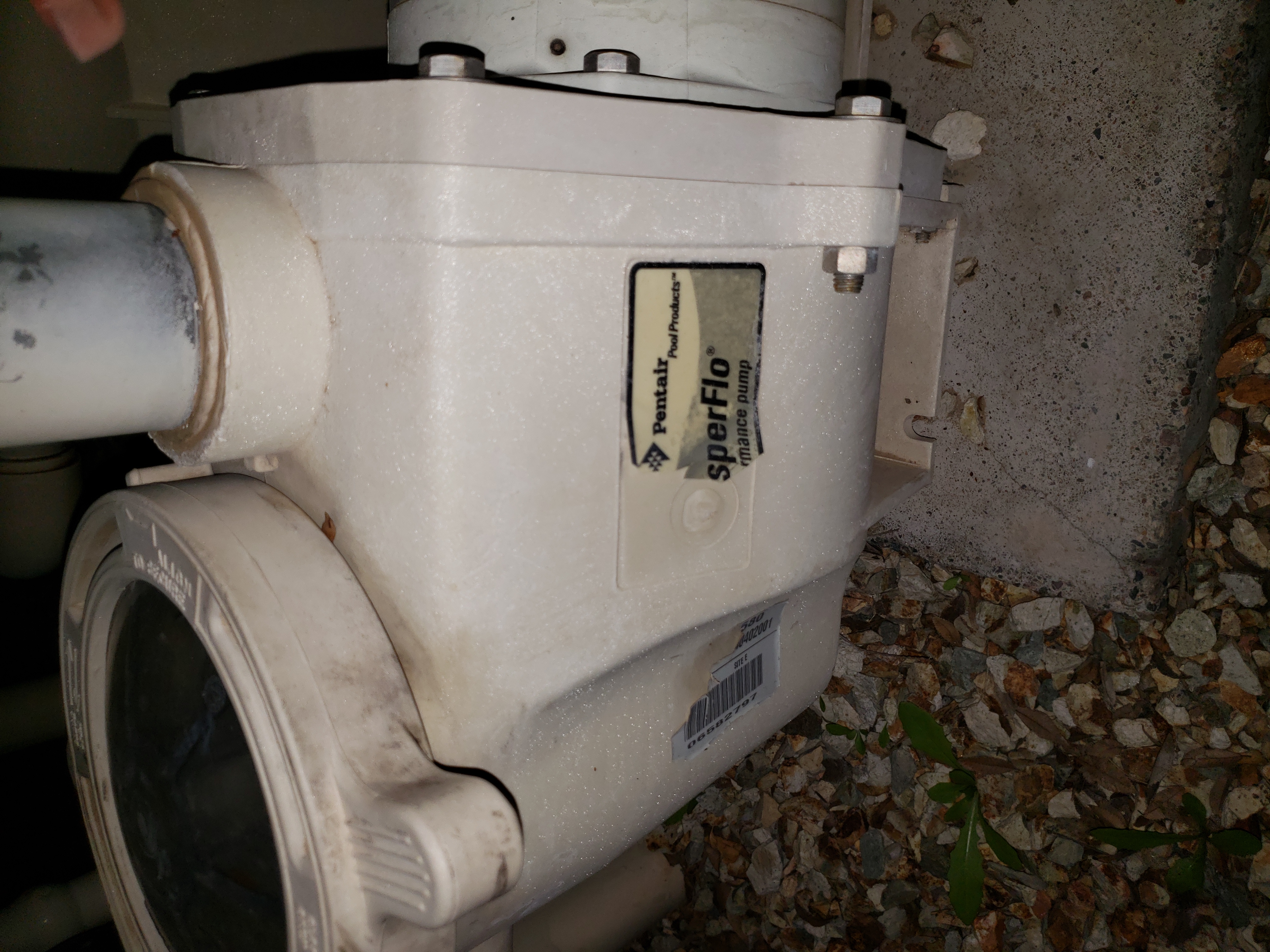 Pentair OEM Motor WFE4/WF26 1HP Almond 355010S