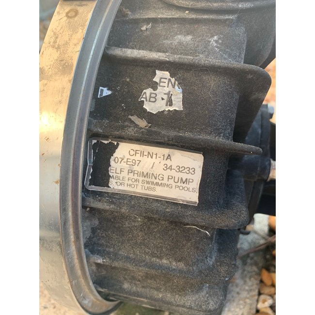 A.O. Smith Century 1.0 HP Square Flange 56Y Full Rate EE Motor - B2841V1