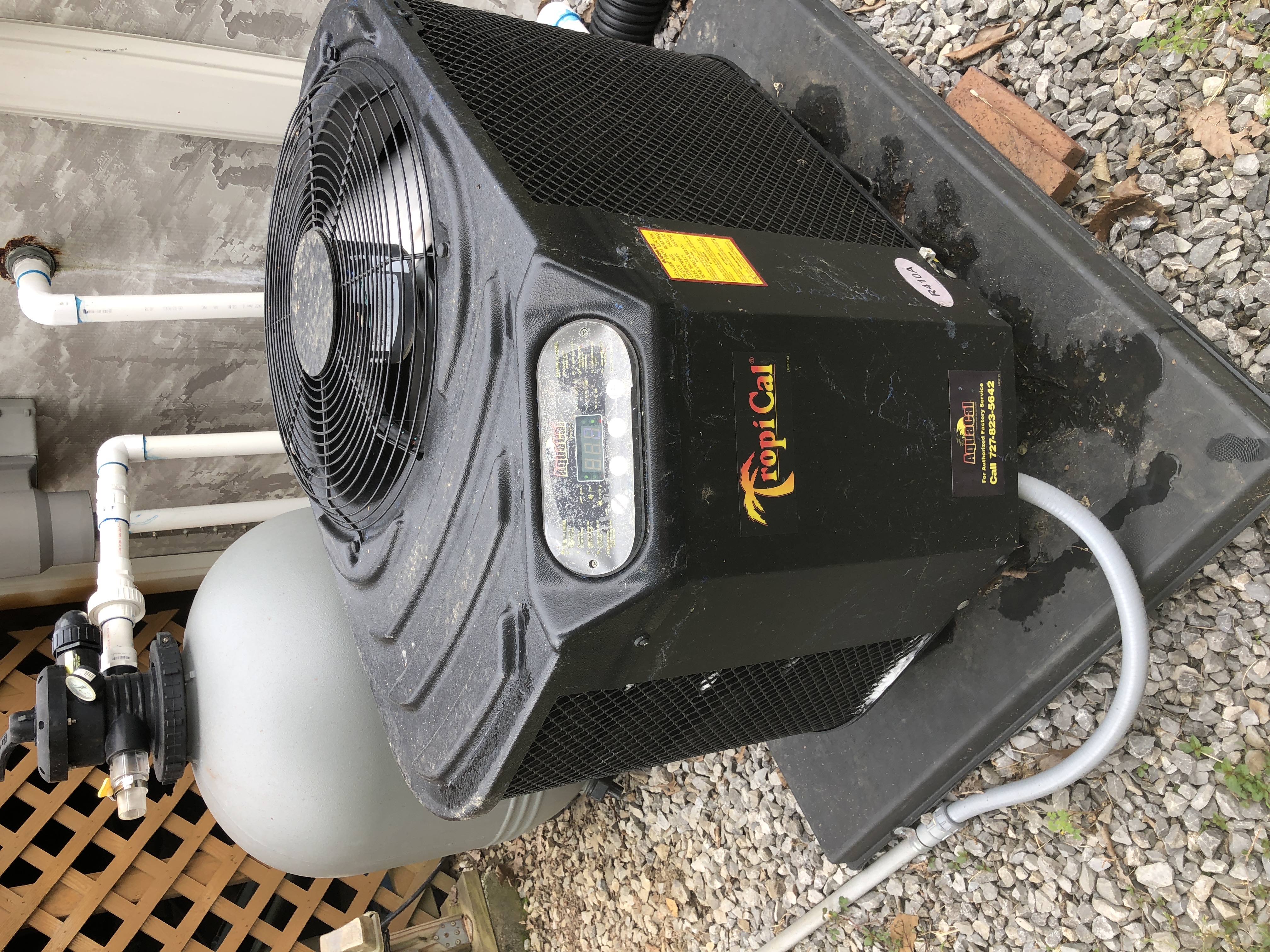 AquaCal CONTROL PANEL ASSEMBLY 100/120 "H" REVISION 4 BUTTON ECS0276